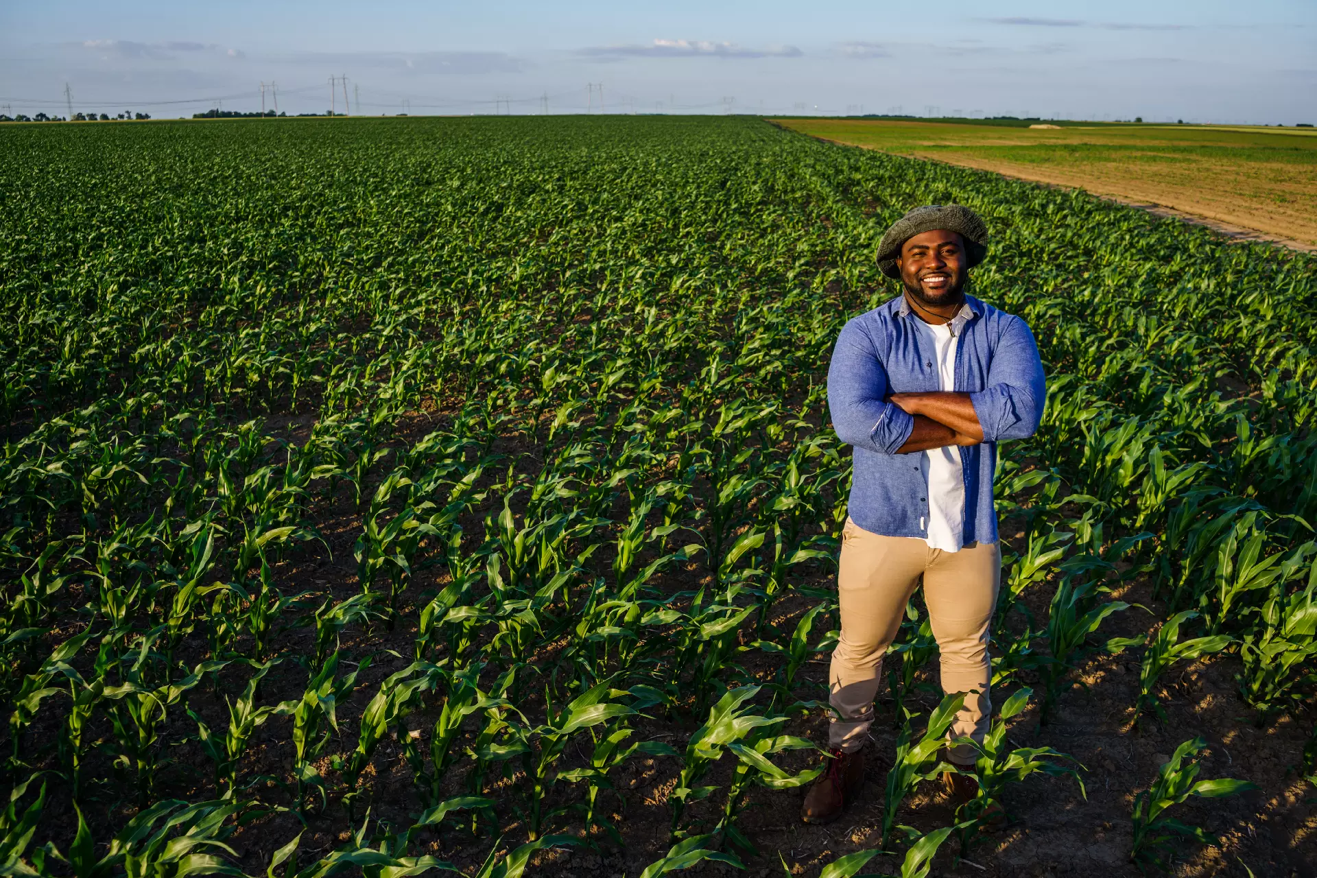 Growmate Uganda field support and agricultural production